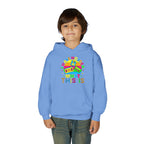 Youth Hoodie — Colorful Retro Cassette 'I Have No Idea What This Is' Graphic