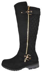 MANGO-23 Black Suede Forever