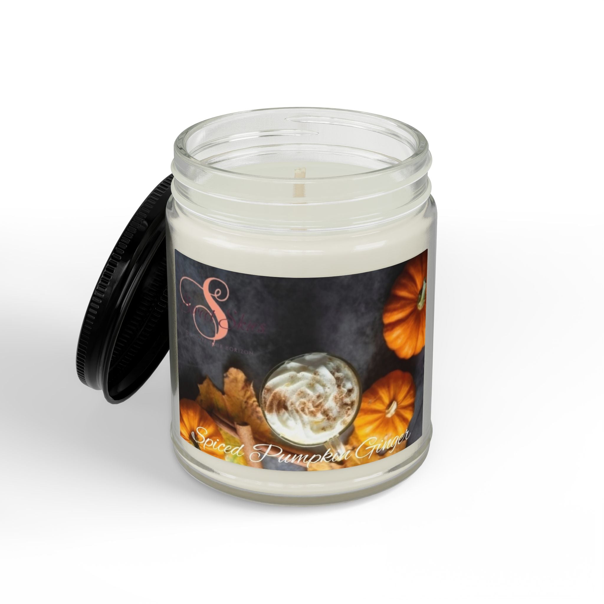 Autumn Spice Soy Candle (9oz) — Scented Pumpkin & Cozy Fall Jar Candle