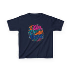 Kids T‑Shirt — "I Can Do All Things" Inspirational Rainbow Tee
