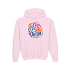 Youth Hoodie — "I Can Do All Things" Inspirational Christian Sweatshirt