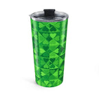 St. Patrick's Day Shamrock 20oz Tumbler – Green Clover Pattern Travel Cup