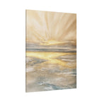 Golden Sunrise Seascape Canvas