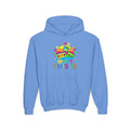 Youth Hoodie — Colorful Retro Cassette 'I Have No Idea What This Is' Graphic