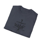 Faith T-Shirt - "WOF Woman of Faith Rooted in Christ" Christian Tee