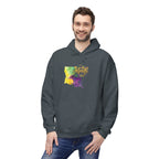 New Mexico Watercolor 'Amarillo' Hoodie — Southwestern State Pride Pullover