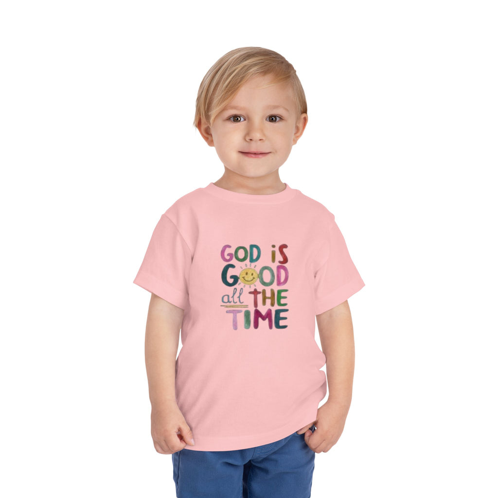 God Is Good All The Time Toddler Tee