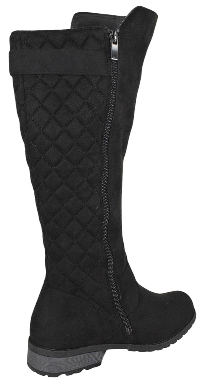 MANGO-23 Black Suede Forever