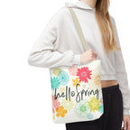 Hello Spring Floral Tote