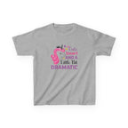 Kids T-Shirt — Cute Smart And A Little Bit Dramatic Unicorn Tee