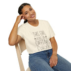 Caffeine & Sarcasm Graphic Tee — "This Girl Runs on Caffeine & Sarcasm"