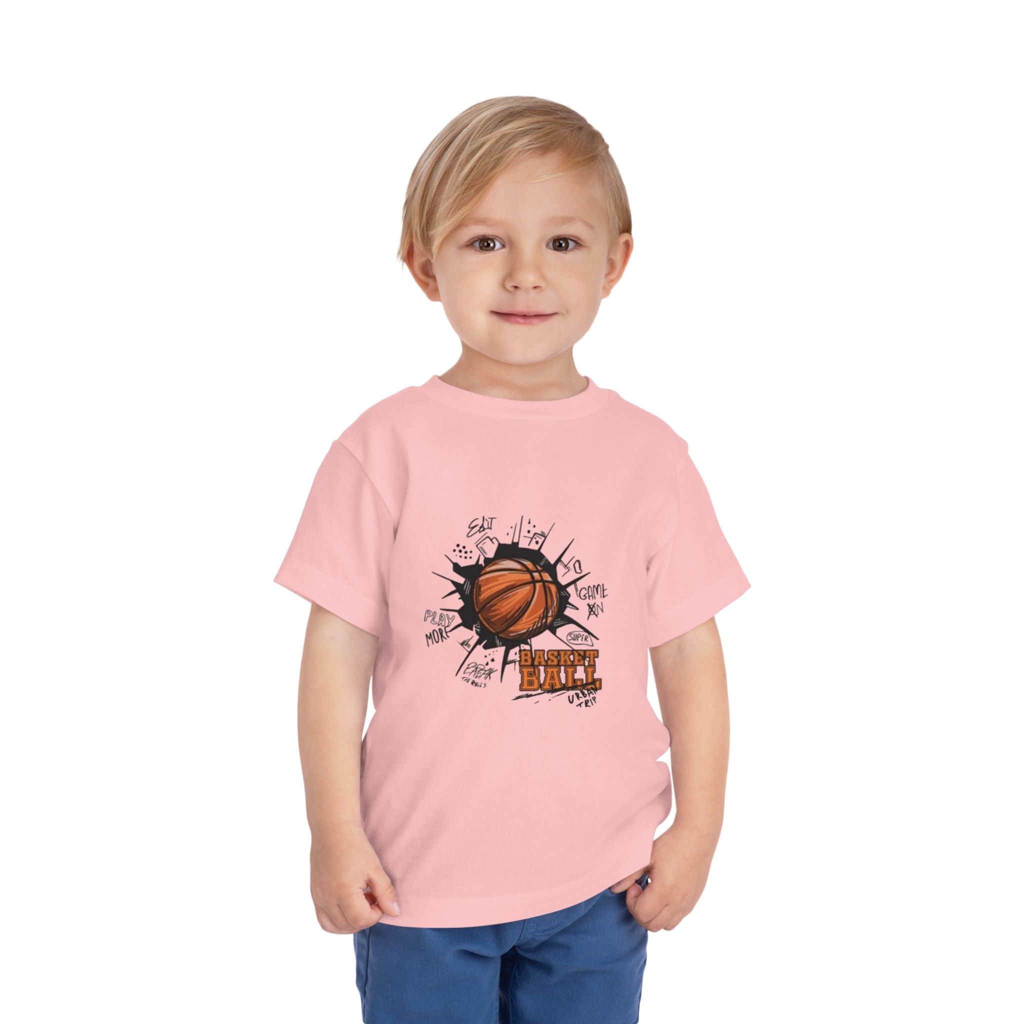 Toddler Basketball Tee - 'Future MVP' Graphic Kids Shirt