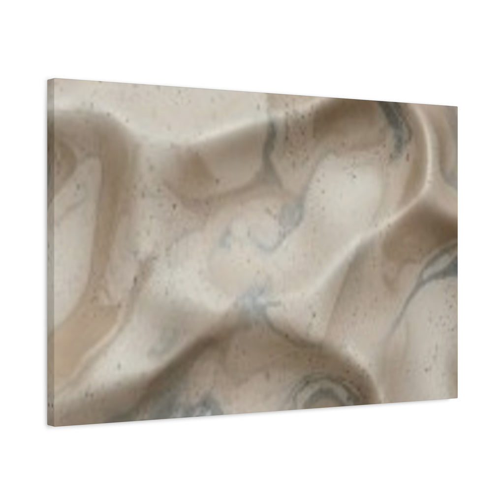 Abstract Neutral Marble Canvas Wall Art — Matte Stretched 1.25"