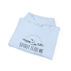 Spirit Lead Me Hoodie — Minimal Sunrise Christian Faith Sweatshirt
