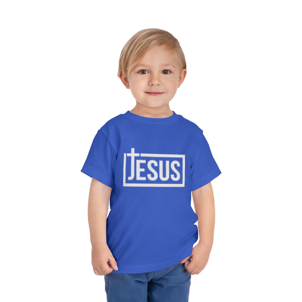 Toddler Tee - Jesus Box Logo Kids' Christian T-Shirt