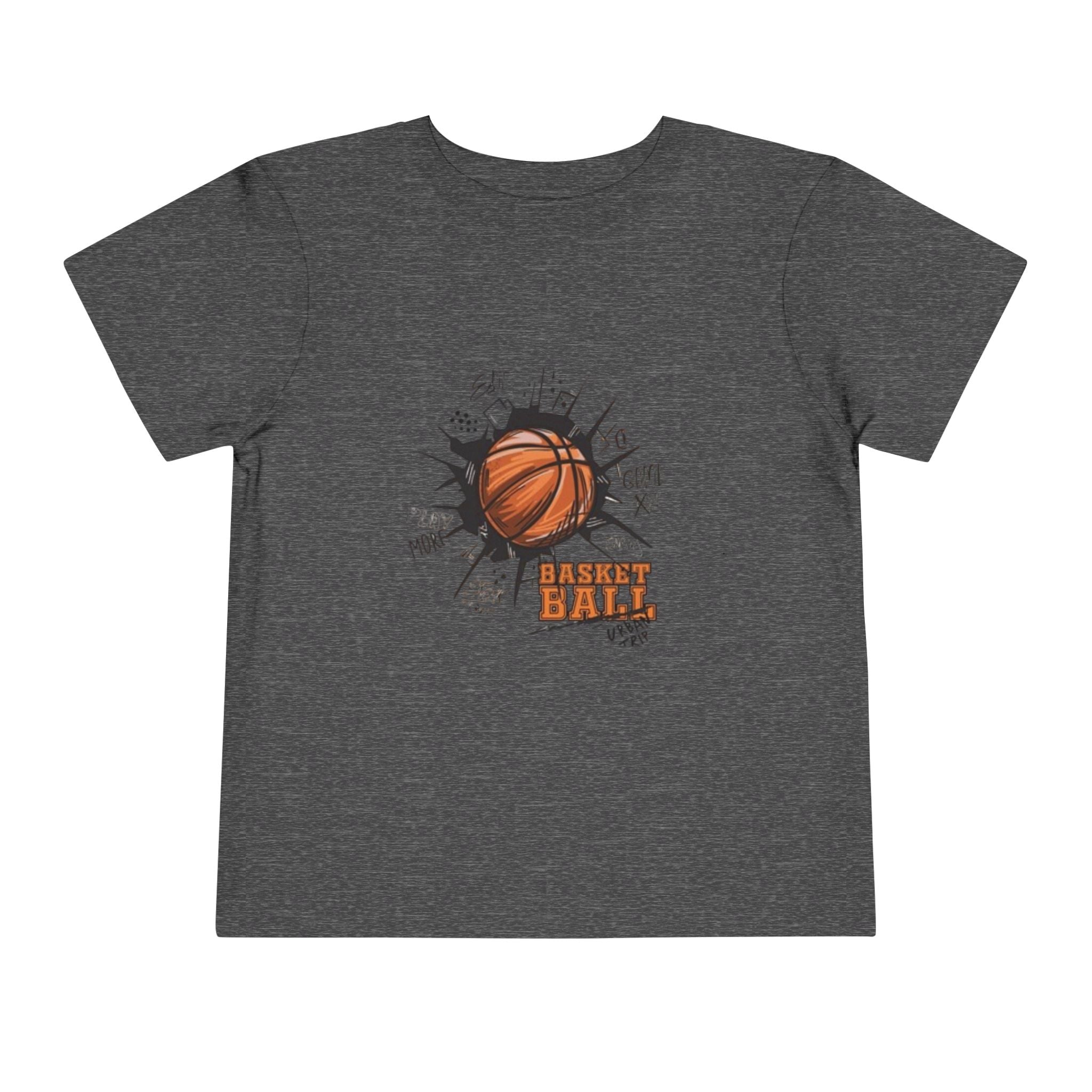 Toddler Basketball Tee - 'Future MVP' Graphic Kids Shirt