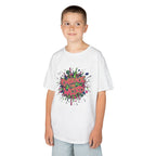 Kids T-Shirt — "Embrace Your Weird" Colorful Splash Graphic