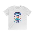 Kids T‑Shirt - "Level Up!" Gamer Pixel Art Birthday Tee