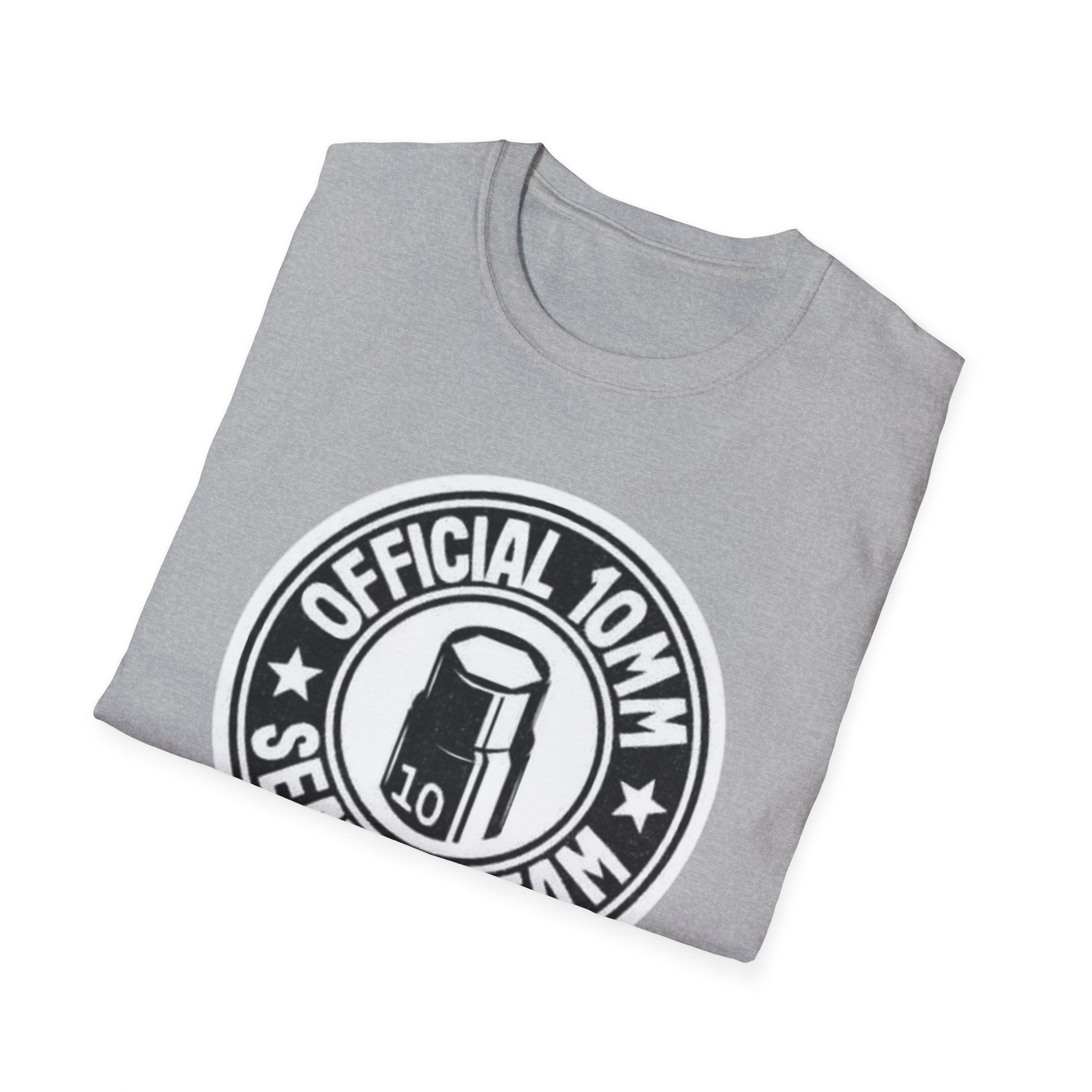 10mm Search Team T-Shirt – 'Official 10MM' Logo Tee