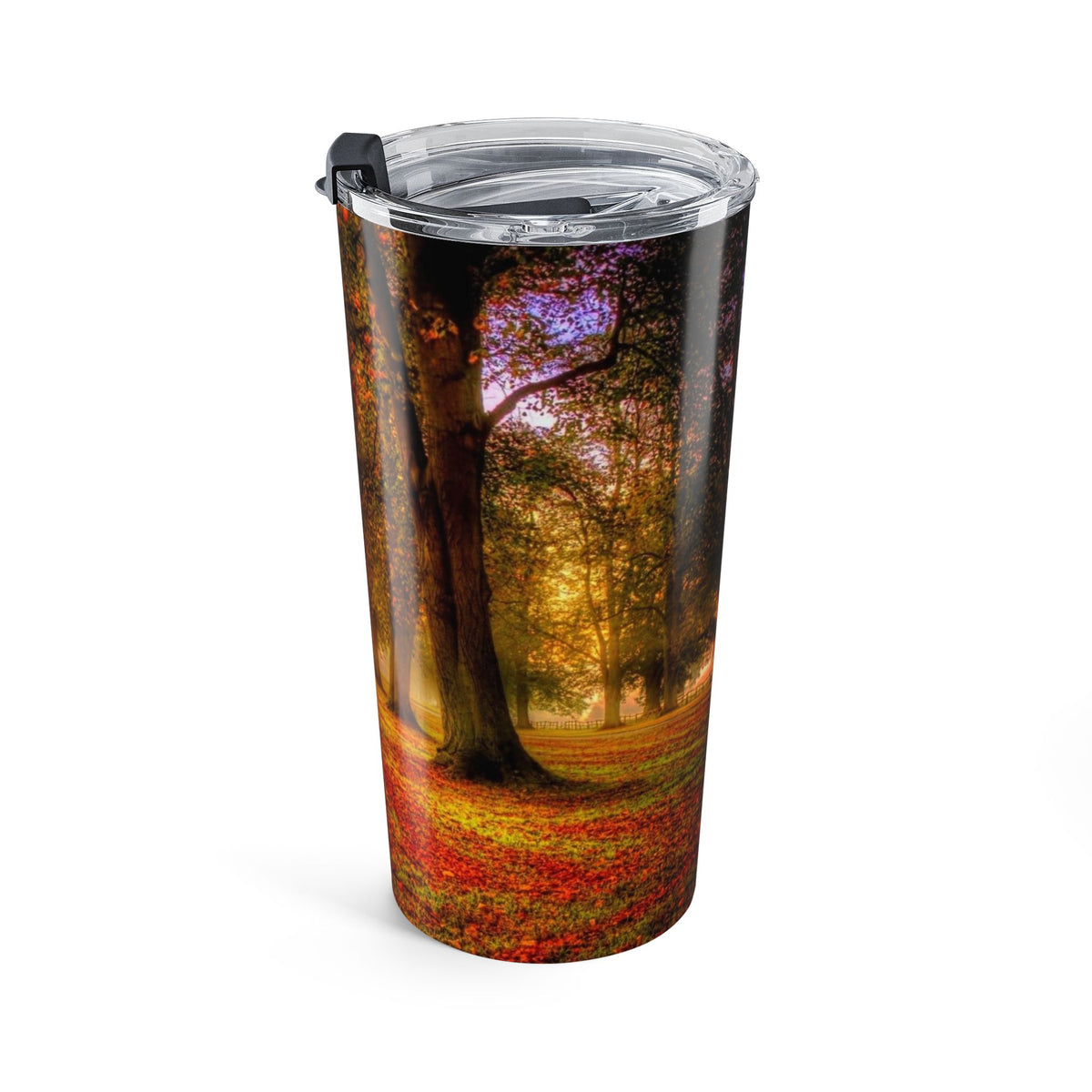 20oz Autumn Sunset Forest Tumbler
