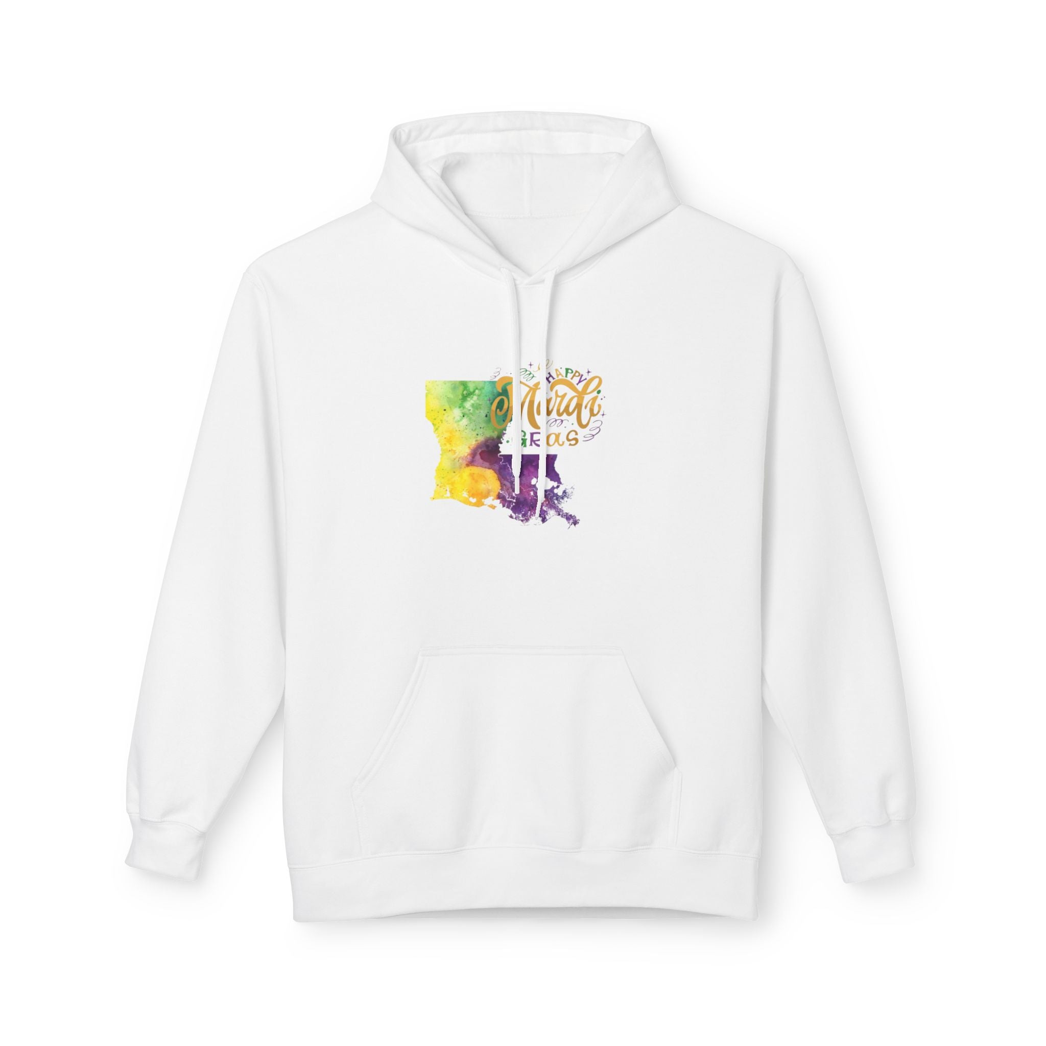 New Mexico Watercolor 'Amarillo' Hoodie — Southwestern State Pride Pullover