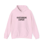 Overthinking Expert Hoodie | sarcastic sweatshirt, self-deprecating quote
