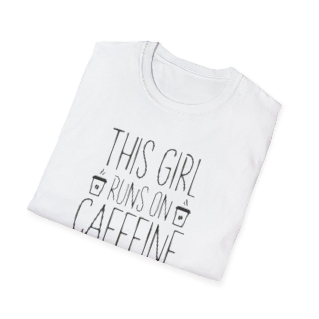Caffeine & Sarcasm Graphic Tee — "This Girl Runs on Caffeine & Sarcasm"