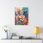 Floral Dreamscape Matte Canvas Print — Stretched 1.25"