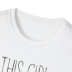 Caffeine & Sarcasm Graphic Tee — "This Girl Runs on Caffeine & Sarcasm"