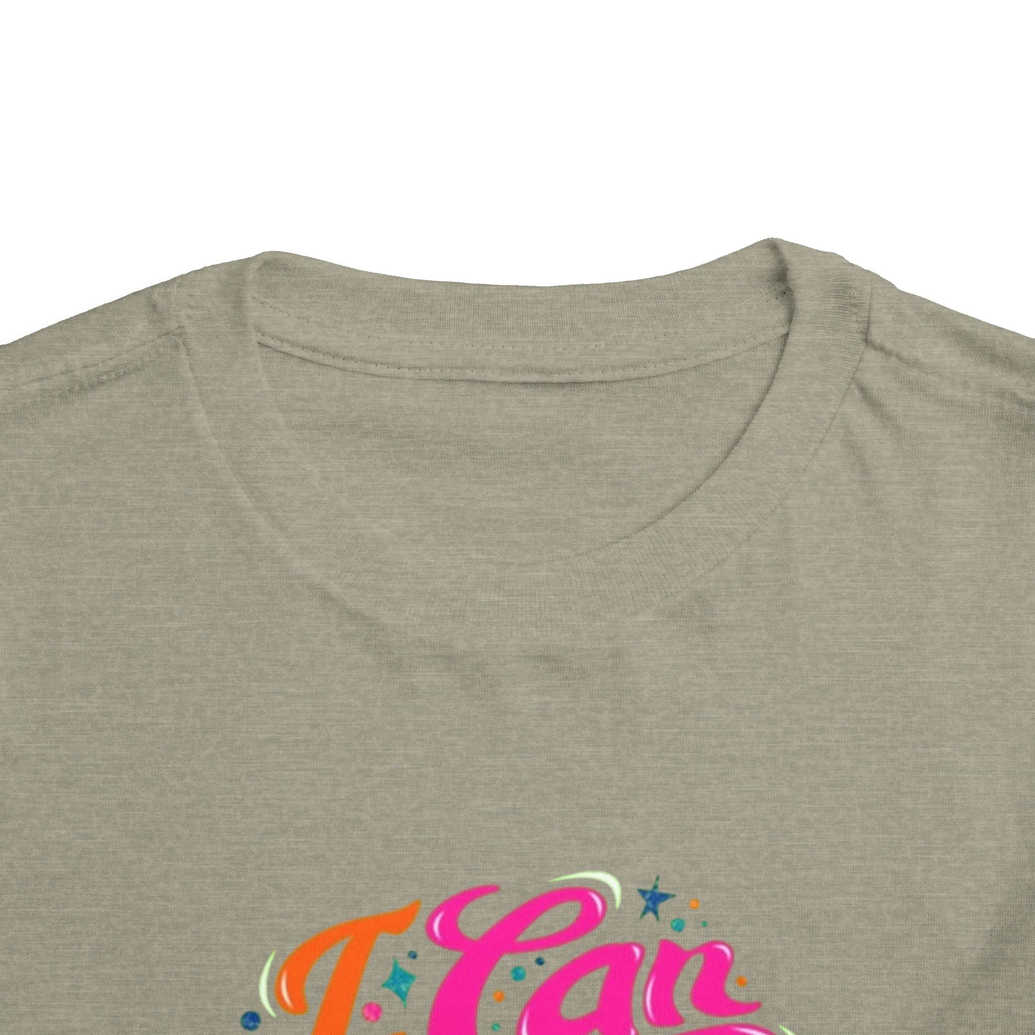 I Can Do All Things Toddler Tee – Colorful Inspirational Kids Shirt