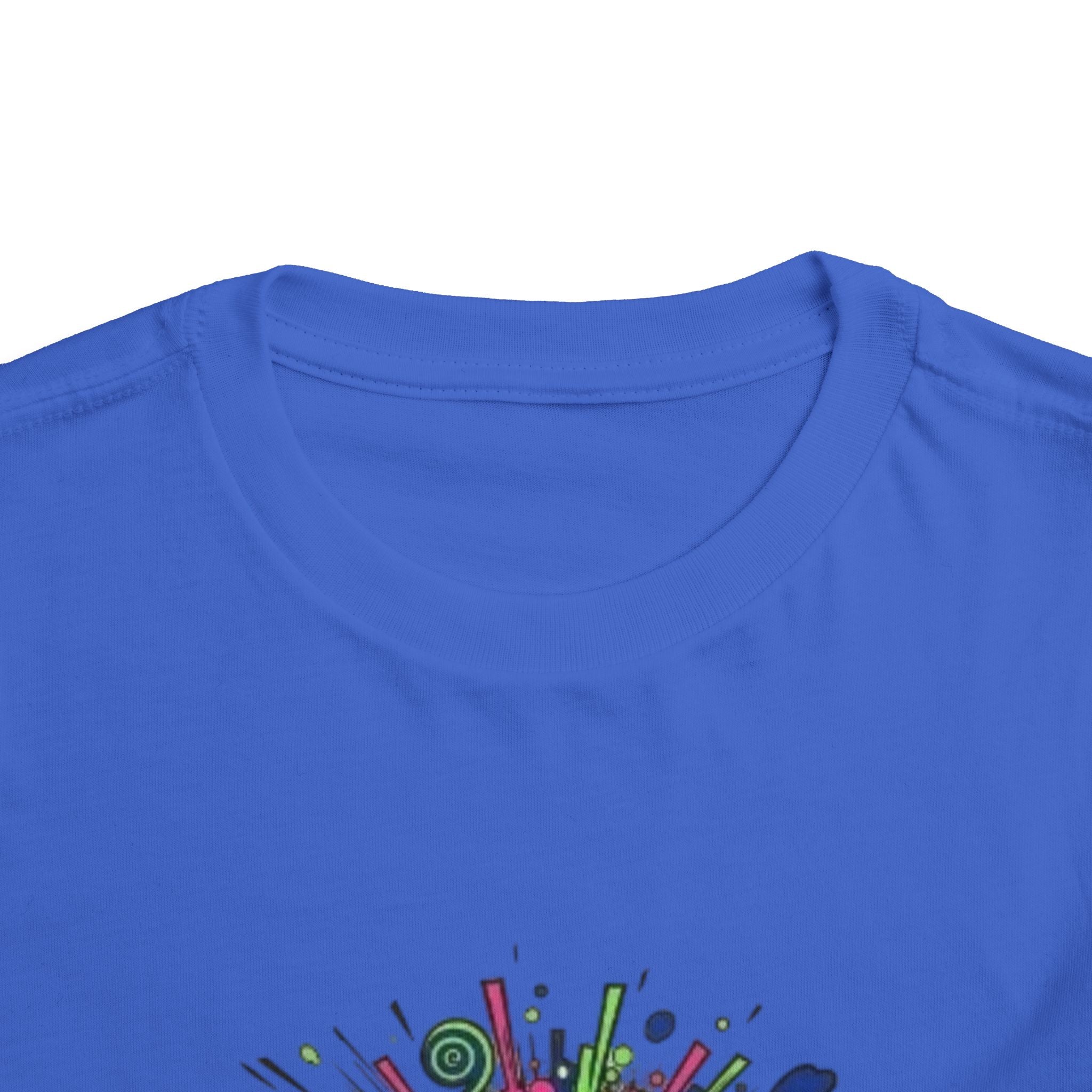 Toddler Tee — 'Embrace Your Weird' Colorful Graffiti Kids Shirt