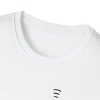 T-Shirt — "Get Connected" Signal Bars Cross Graphic