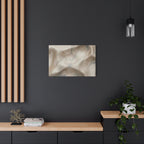 Abstract Neutral Marble Canvas Wall Art — Matte Stretched 1.25"
