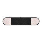 Quilted Double Oven Mitts with Blush Sequin Accent — Heat-Resistant Barbecue & Baking Glove