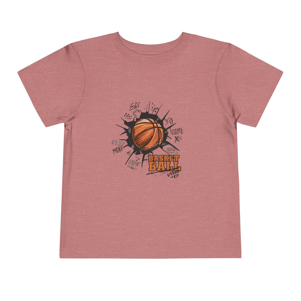 Toddler Basketball Tee - 'Future MVP' Graphic Kids Shirt