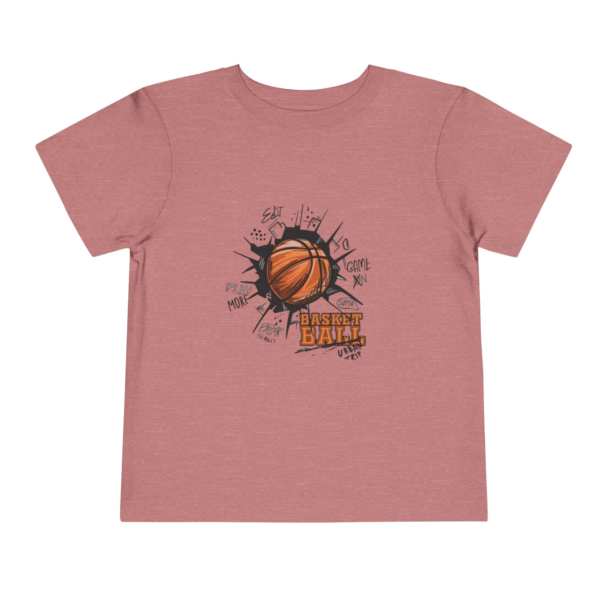 Toddler Basketball Tee - 'Future MVP' Graphic Kids Shirt