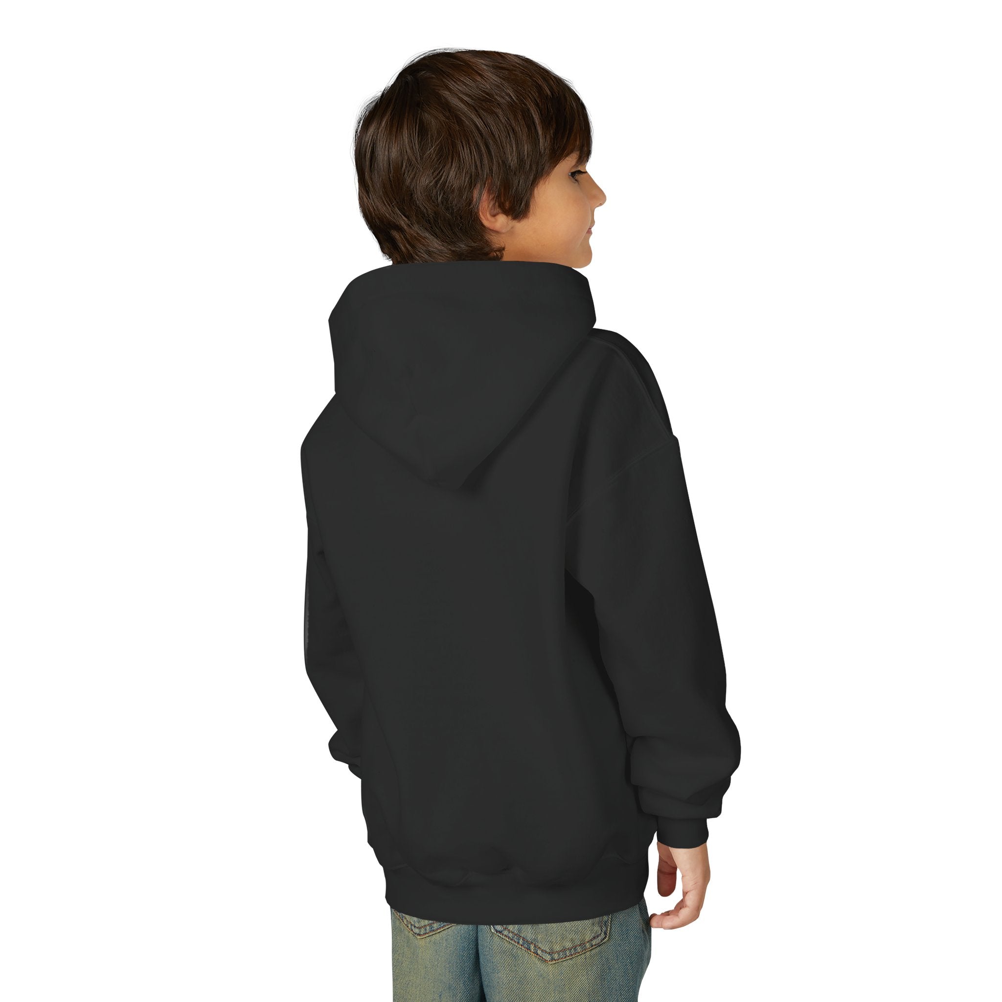 Youth Hoodie — "Level Up!" Gamer Arcade Birthday Pullover