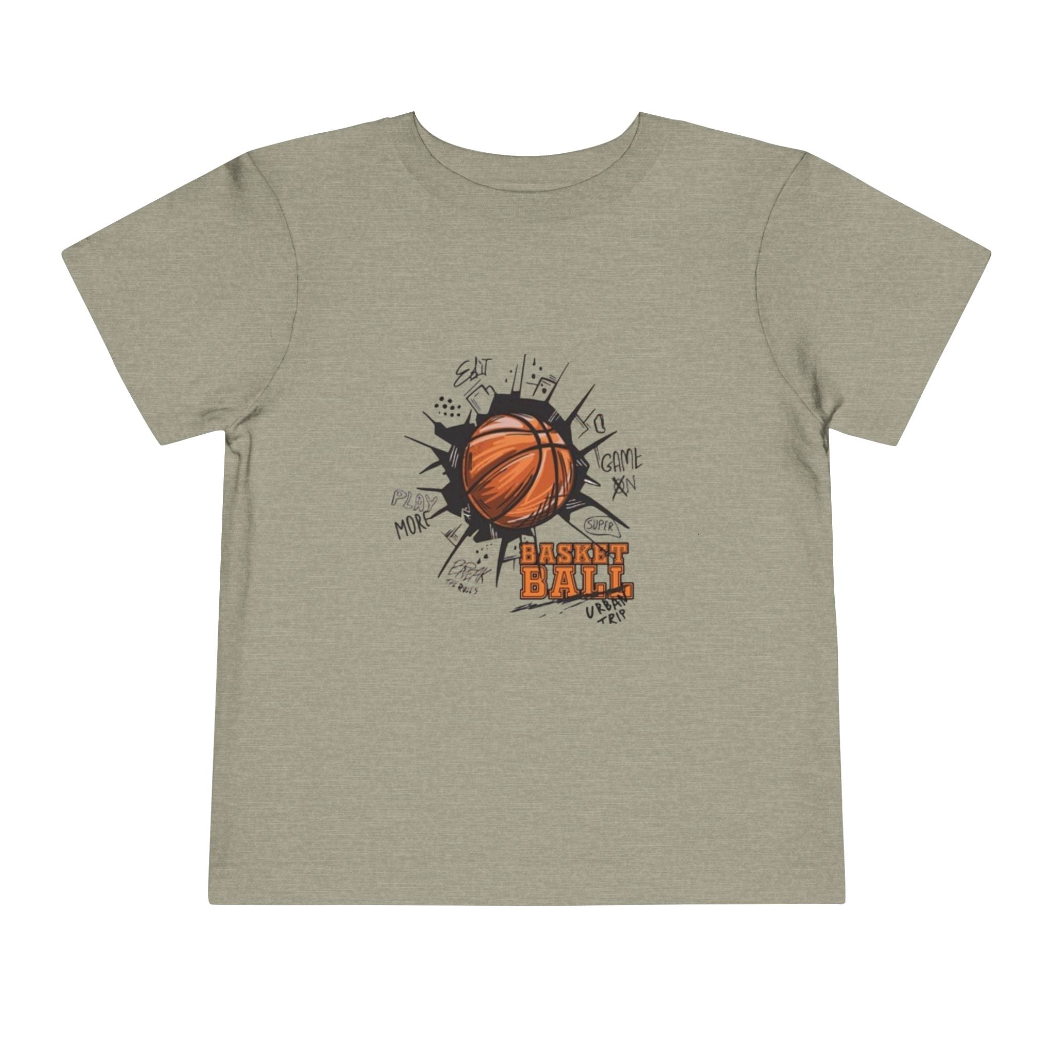 Toddler Basketball Tee - 'Future MVP' Graphic Kids Shirt