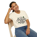 St. Patrick's Day T-Shirt – Lucky Shamrock & Leprechaun Hat Tee