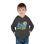 Toddler Hoodie — 'Stay Wild' Graffiti Daisy Pullover