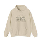 Spirit Lead Me Hoodie — Minimal Sunrise Christian Faith Sweatshirt