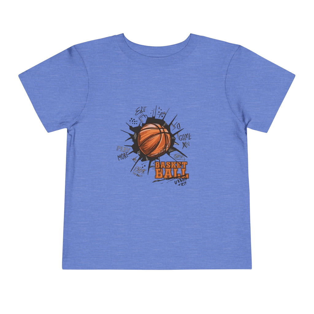 Toddler Basketball Tee - 'Future MVP' Graphic Kids Shirt