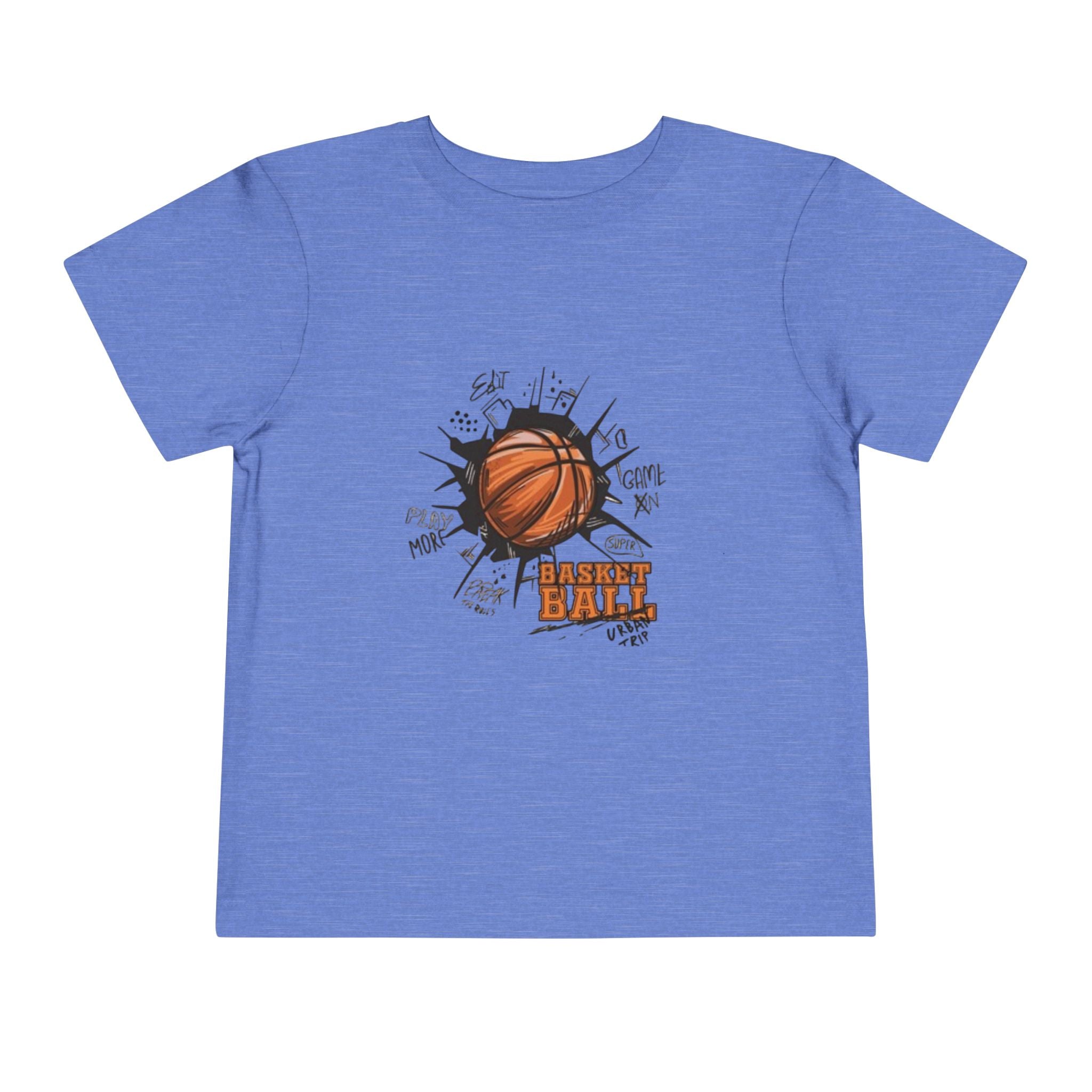 Toddler Basketball Tee - 'Future MVP' Graphic Kids Shirt