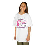 Kids T-Shirt — Cute Smart And A Little Bit Dramatic Unicorn Tee