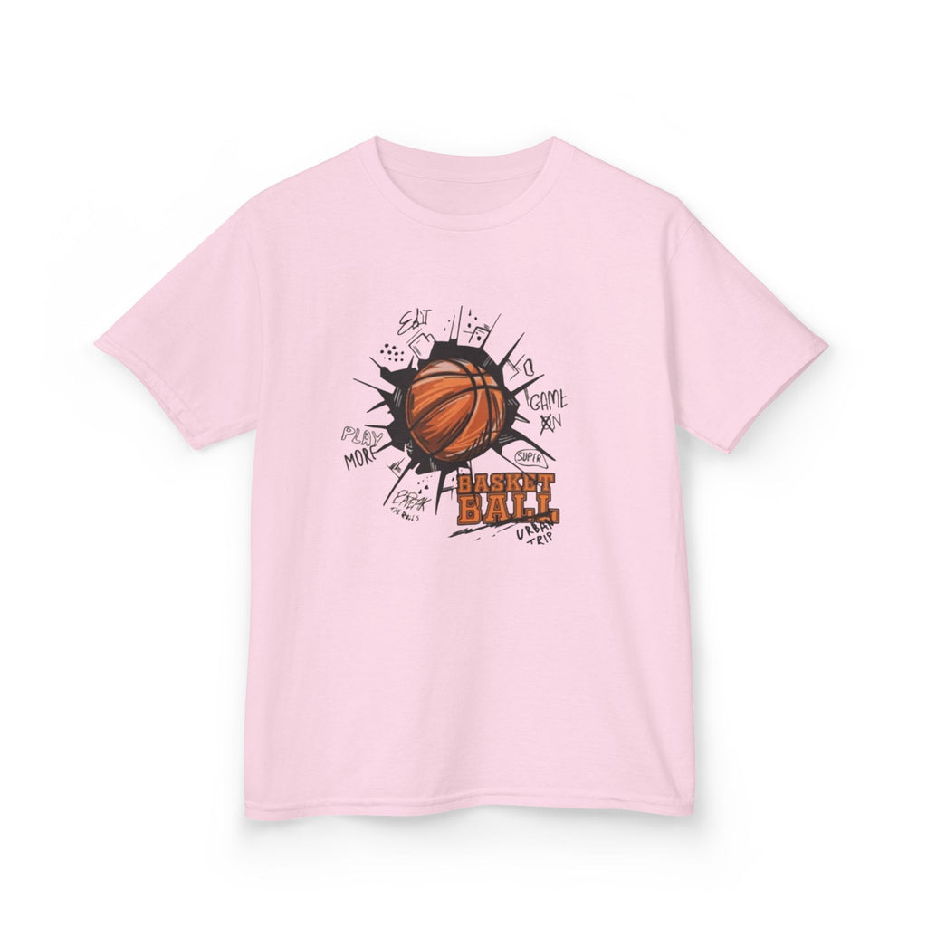 Kids Basketball Tee — Slam Dunk Graphic Shirt
