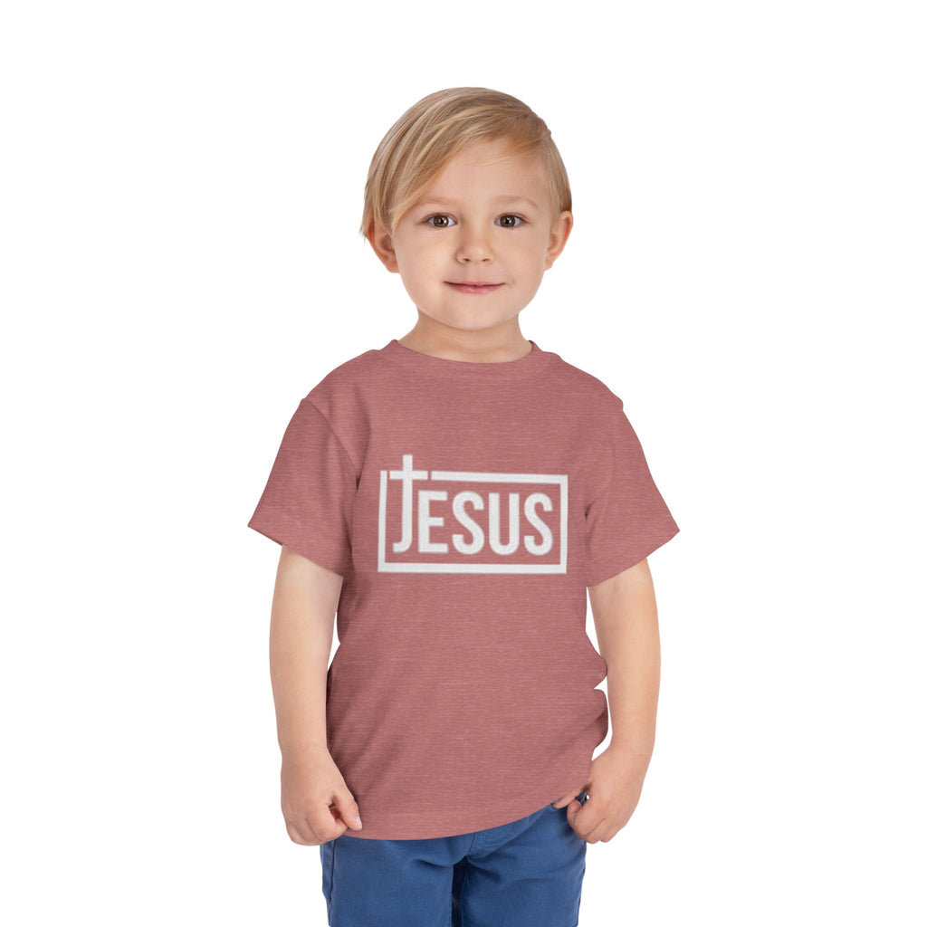 Toddler Tee - Jesus Box Logo Kids' Christian T-Shirt