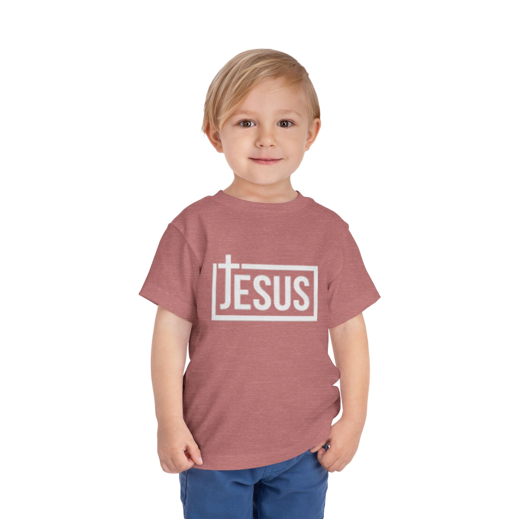 Toddler Tee - Jesus Box Logo Kids' Christian T-Shirt