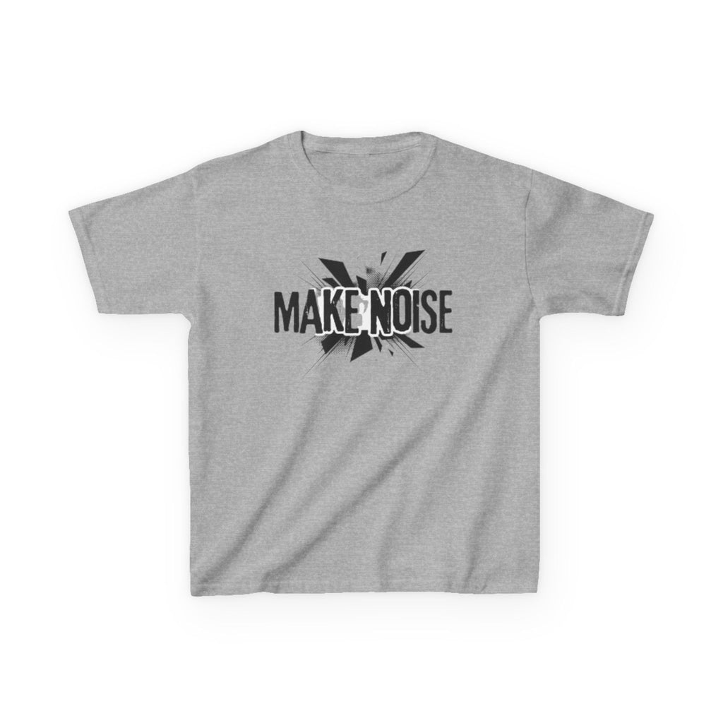 Kids Tee — "Make Noise" Graphic Shirt for Loud, Confident Kids