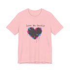 Distressed Graffiti Heart Tee | grunge heart shirt, punk heart design