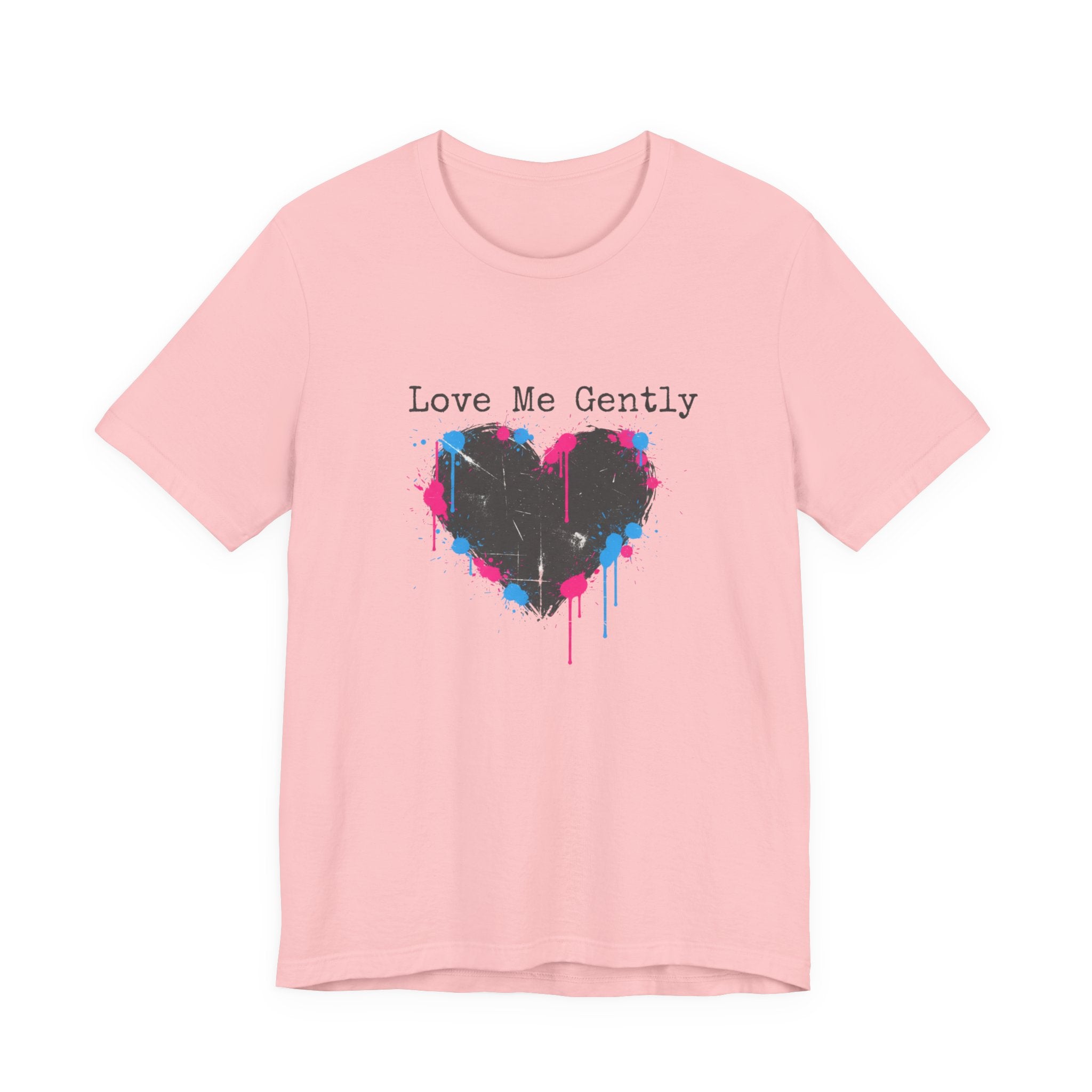 Distressed Graffiti Heart Tee | grunge heart shirt, punk heart design